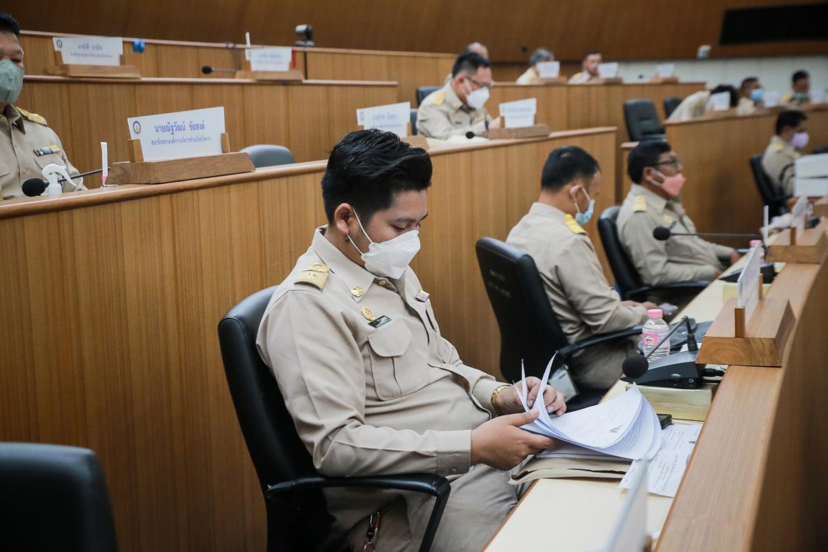 ประชุมสภาองค์การบริหารส่วนจังหวัดตาก สมัยสามัญ สมัยที่ 2 ครั้งที่ 1 ประจำปี 2565 ณ ห้องประชุมสภาองค์การบริหารส่วนจังหวัดตาก โดยมีระเบียบวาระการประชุมดังนี้