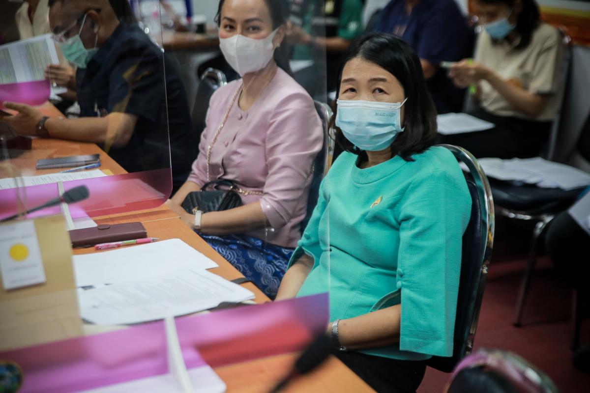 เข้าร่วมการประชุมตรวจเยี่ยมโครงการบริหารจัดการที่ดินอย่างยั่งยืนของสถาบันบริหารจัดการธนาคารที่ดิน (องค์การมหาชน)
