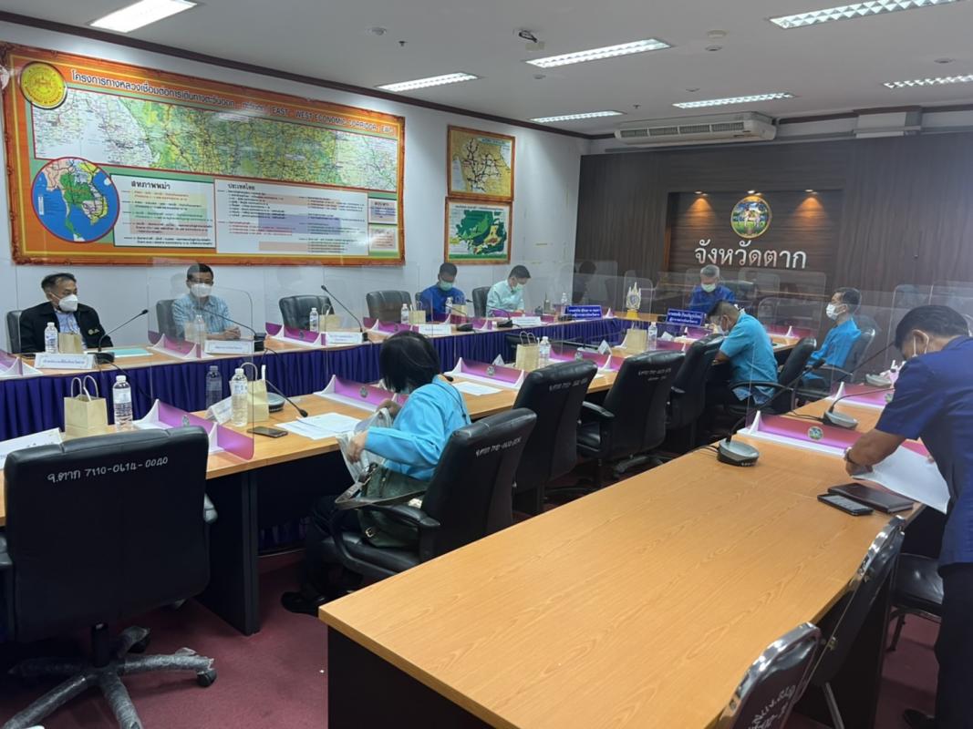 เข้าร่วมการประชุมขับเคลื่อนนโยบายของรัฐบาล และภารกิจสำคัญของกระทรวงมหาดไทย ประจำปีงบประมาณ พ.ศ. 2565