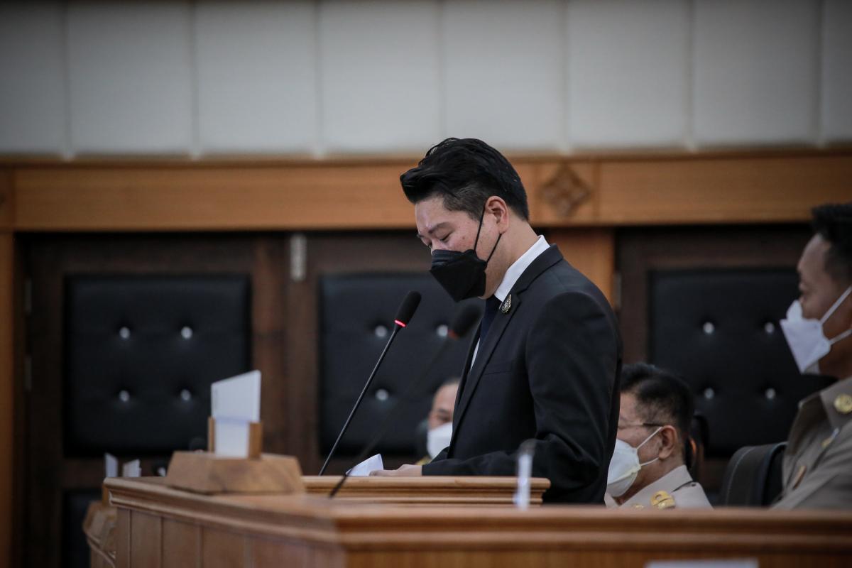 ประชุมสภาองค์การบริหารส่วนจังหวัดตาก สมัยสามัญ สมัยที่ 2 ครั้งที่ 2 ประจำปี 2565 
