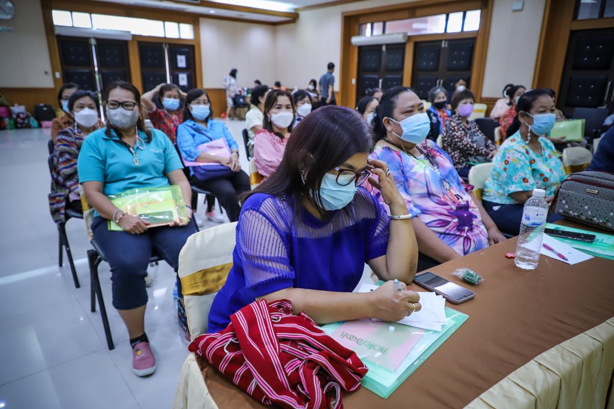 รองนายกองค์การบริการส่วนจังหวัดตาก เป็นประธานเปิดโครงการฝึกอบรมพัฒนาเครือข่ายวัฒนธรรมและภูมิปัญญาท้องถิ่นจังหวัดตาก ประจำปีงบประมาณ พ.ศ.2565