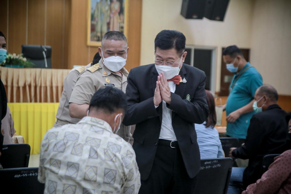  นายกองค์การบริหารส่วนจังหวัดตาก เป็นประธานในพิธีเปิดโครงการส่งเสริมความรู้ด้านการมีส่วนร่วมในการพัฒนาท้องถิ่นจังหวัดตาก ประจำปีงบประมาณ พ.ศ.2565 รุ่นที่ 2