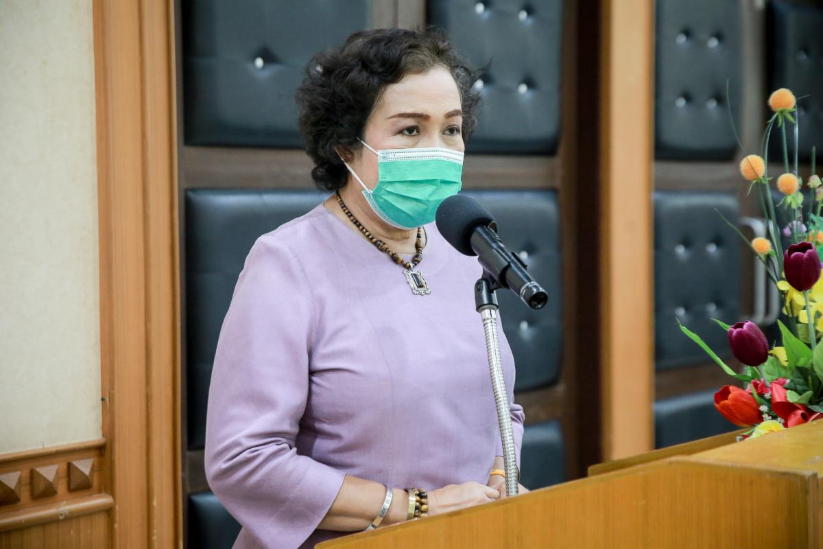 ป็นประธานในพิธีเปิดโครงการฝึกอบรมส่งเสริมสุขภาพและพัฒนาการจัดการอนามัยสิ่งแวดล้อม ประจำปี 2565 รุ่นที่ 2
