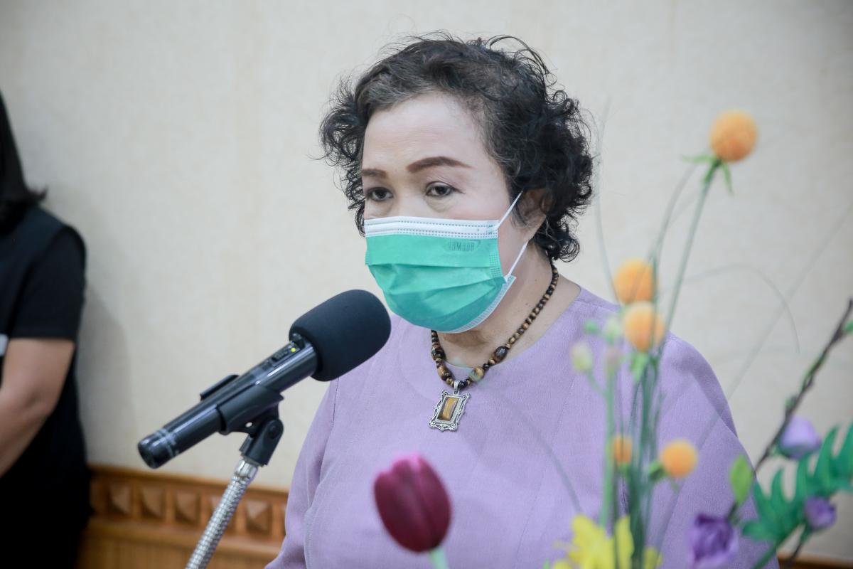 ป็นประธานในพิธีเปิดโครงการฝึกอบรมส่งเสริมสุขภาพและพัฒนาการจัดการอนามัยสิ่งแวดล้อม ประจำปี 2565 รุ่นที่ 2