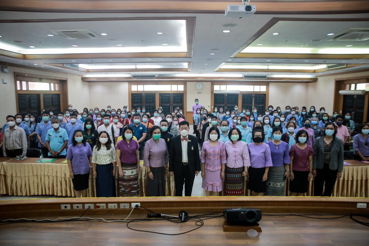 ป็นประธานในพิธีเปิดโครงการฝึกอบรมส่งเสริมสุขภาพและพัฒนาการจัดการอนามัยสิ่งแวดล้อม ประจำปี 2565 รุ่นที่ 2