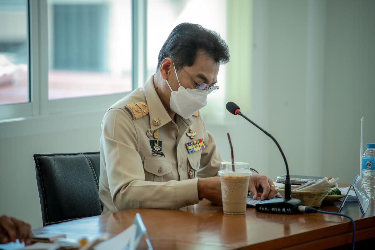 ร่วมต้อนรับ พลอากาศเอก ชลิต พุกผาสุก องคมนตรี ลงพื้นที่ตรวจติดตามความก้าวหน้าการก่อสร้างศูนย์ปฏิบัติการฝนหลวงภาคเหนือ