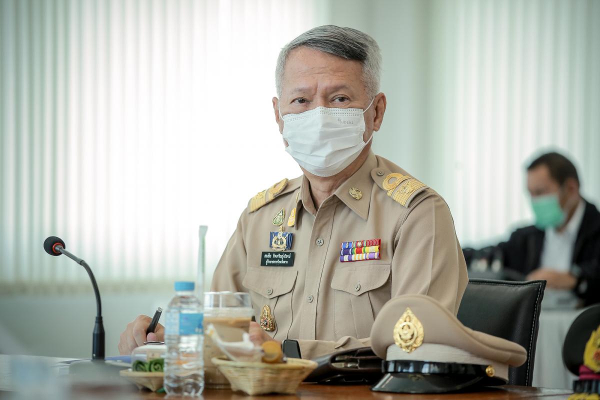 ร่วมต้อนรับ พลอากาศเอก ชลิต พุกผาสุก องคมนตรี ลงพื้นที่ตรวจติดตามความก้าวหน้าการก่อสร้างศูนย์ปฏิบัติการฝนหลวงภาคเหนือ