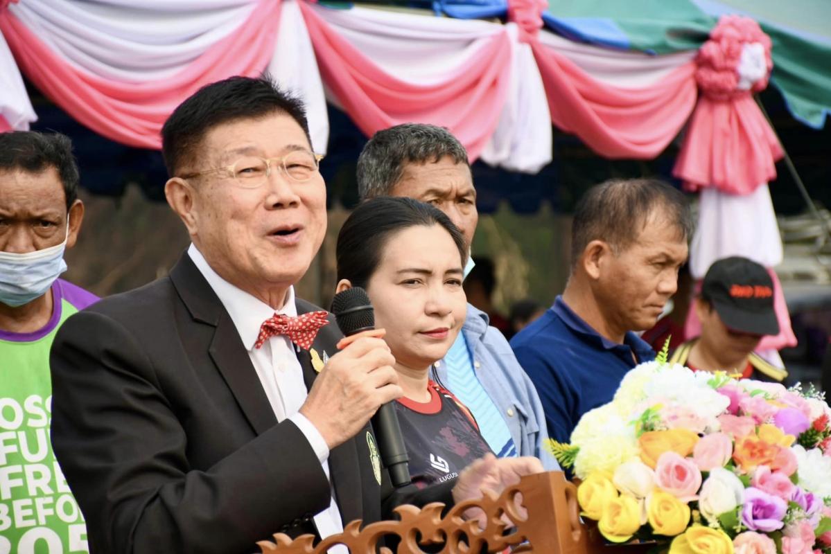 ายกองค์การบริหารส่วนจังหวัดตาก เป็นประธานเปิดการแข่งขันกีฬาต้านยาเสพติดโป่งแดงคัพ ครั้งที่ 26 ประจำปี 2566