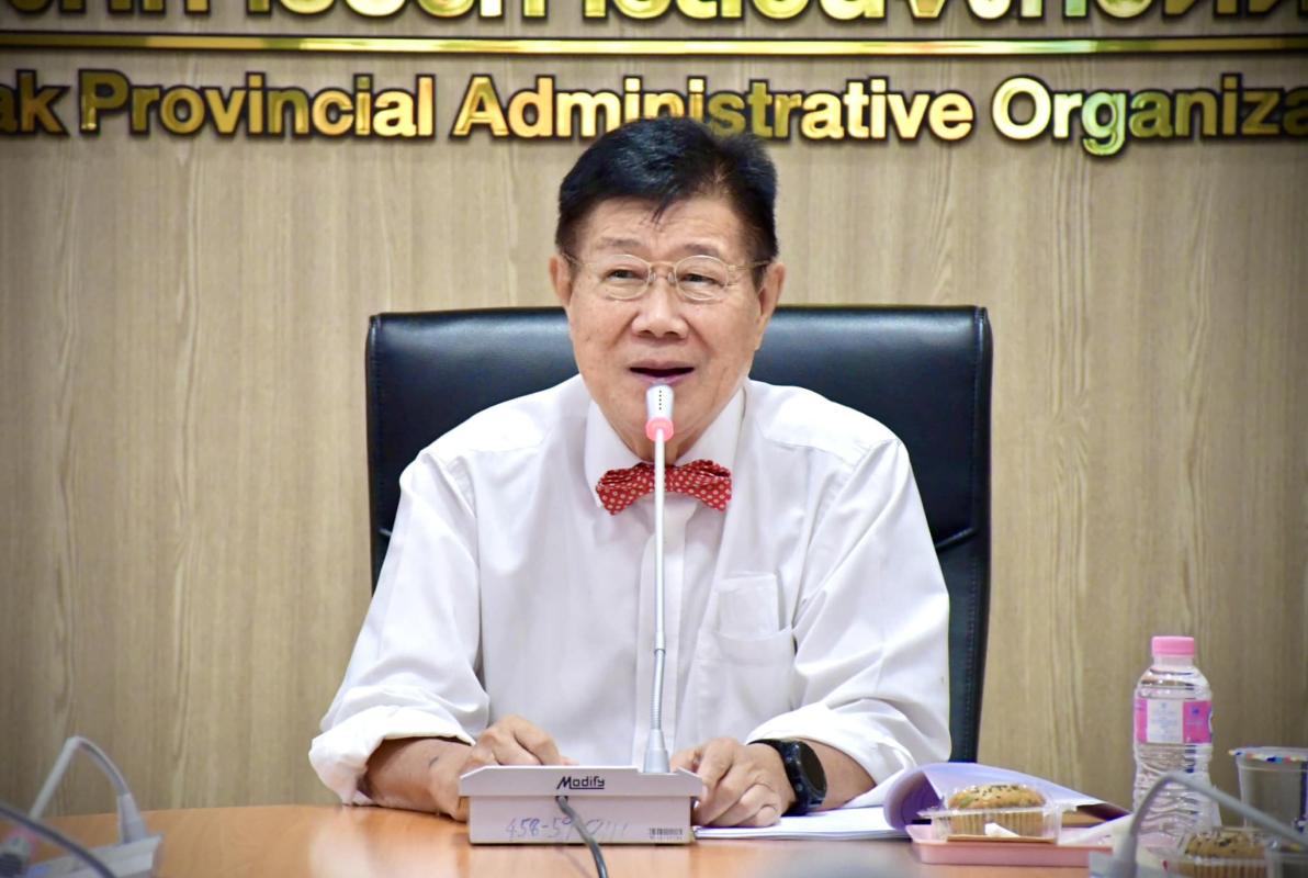 นายกองค์การบริหารส่วนจังหวัดตาก เป็นประธานการประชุมคณะกรรมการสุขภาพระดับพื้นที่ ขององค์การบริหารส่วนจังหวัดตาก (กสพ.อบจ.ตาก) ครั้งที่ 2/2566 