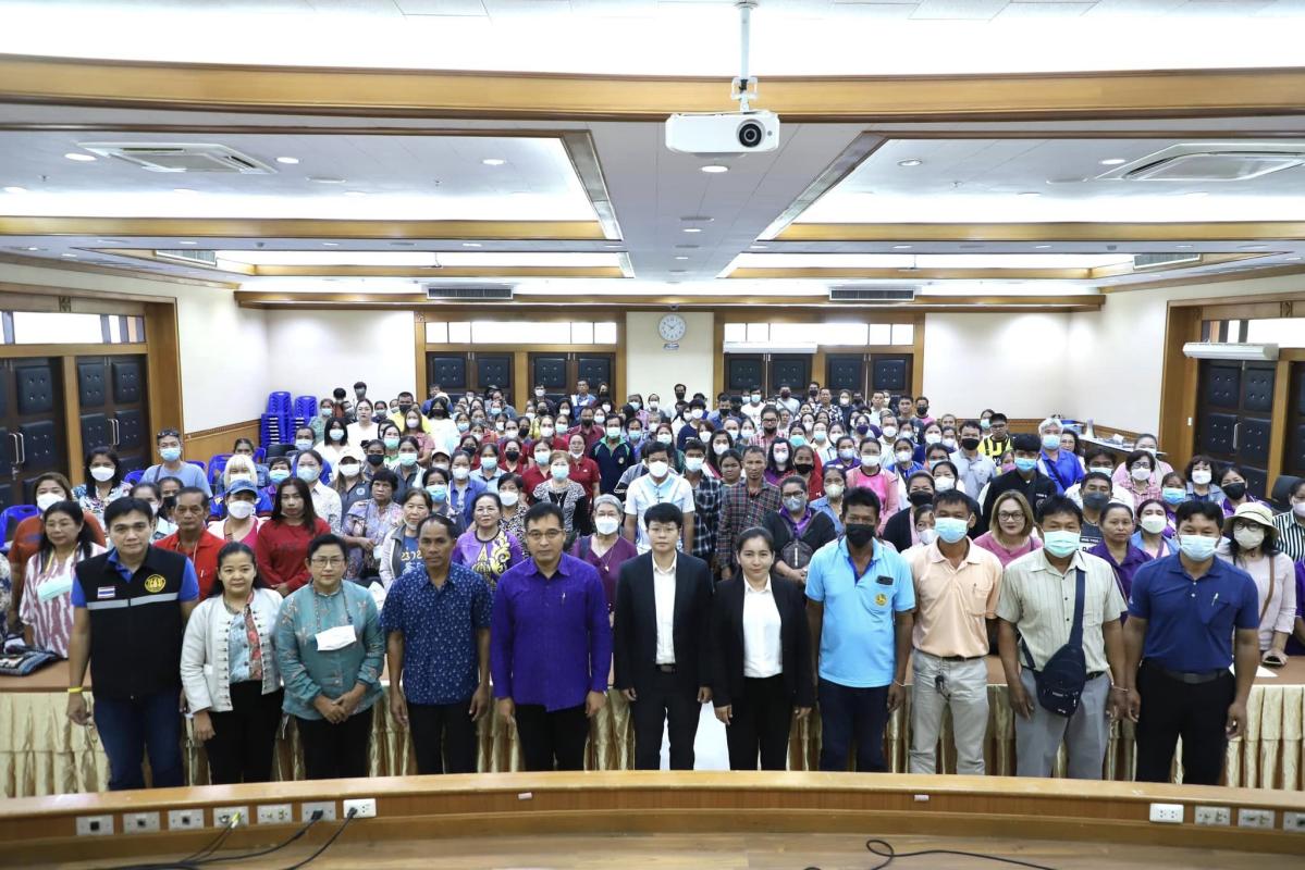 เลขานุการนายกองค์การบริหารส่วนจังหวัดตาก เป็นประธานเปิดโครงการส่งเสริมความรู้ด้านการมีส่วนร่วมในการพัฒนาท้องถิ่นฯ รุ่นที่ 3