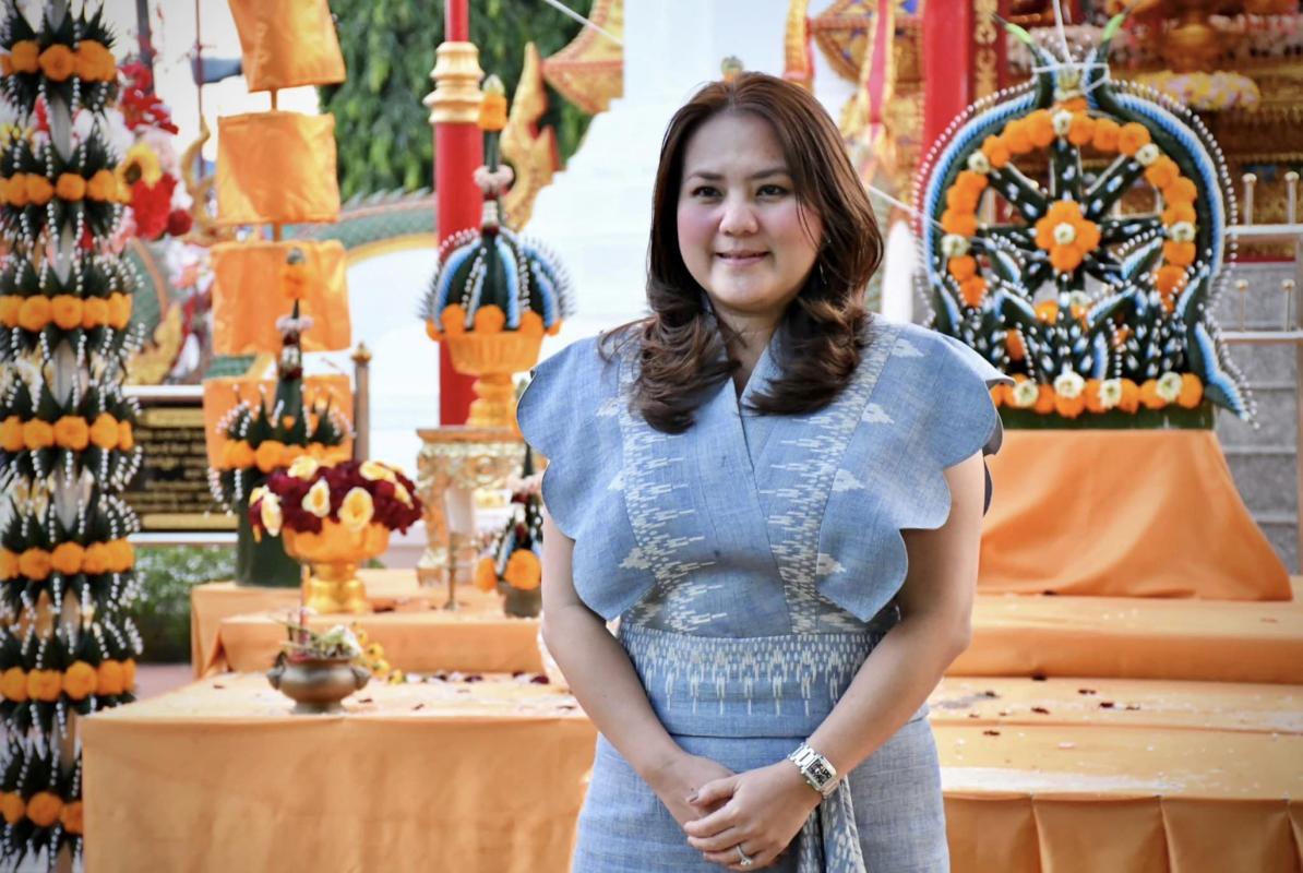 นายกองค์การบริหารส่วนจังหวัดตาก เป็นประธานเปิดงานสืบสานประเพณีขึ้นธาตุวัดสามเงาออก ประจำปี 2566