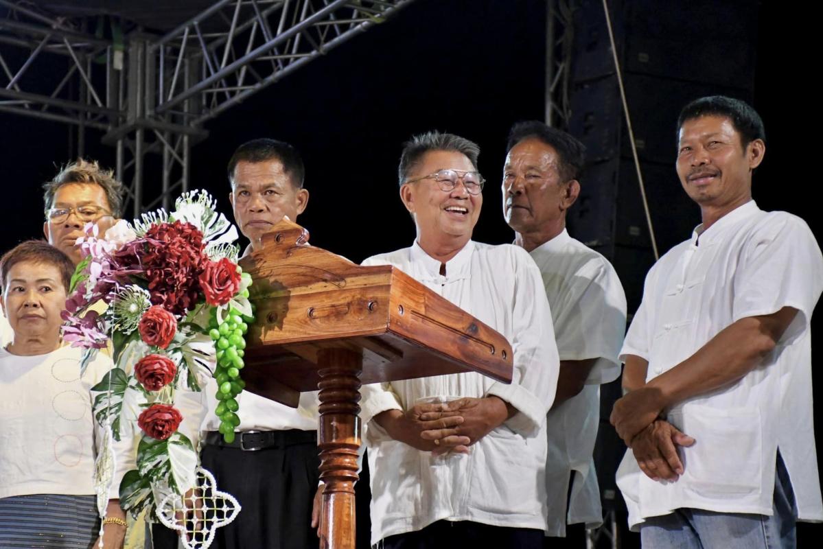 นายกองค์การบริหารส่วนจังหวัดตาก เป็นประธานเปิดงานสืบสานประเพณีขึ้นธาตุวัดสามเงาออก ประจำปี 2566