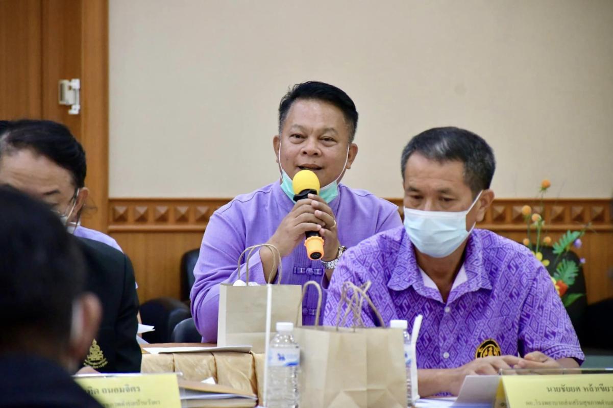รองปลัดองค์การบริหารส่วนจังหวัดตาก เป็นประธานการประชุมเพื่อซักซ้อมแนวทางปฏิบัติราชการของ รพ.สต.สังกัดองค์การบริหารส่วนจังหวัดตาก
