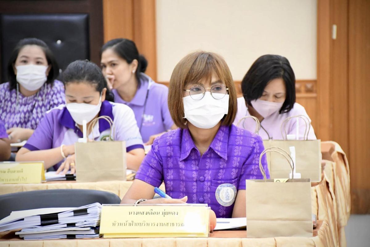 รองปลัดองค์การบริหารส่วนจังหวัดตาก เป็นประธานการประชุมเพื่อซักซ้อมแนวทางปฏิบัติราชการของ รพ.สต.สังกัดองค์การบริหารส่วนจังหวัดตาก
