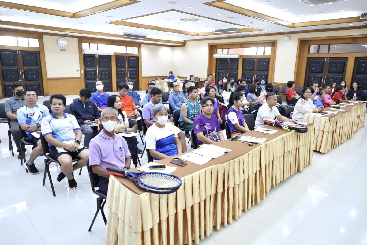 นายกองค์การบริหารส่วนจังหวัดตาก เปิดโครงการฝึกอบรมทักษะการเล่นกีฬาขั้นพื้นฐาน ประเภทกีฬาเทนนิส