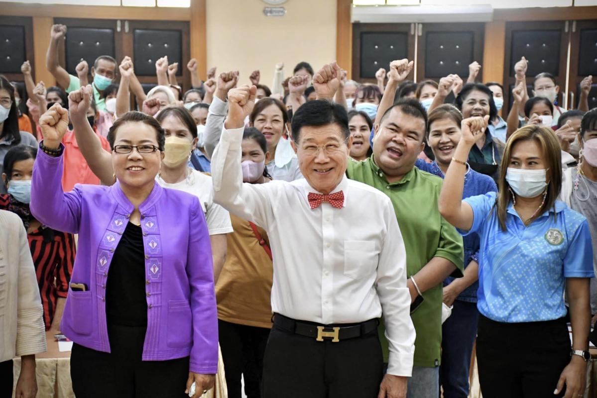 นายกองค์การบริหารส่วนจังหวัดตาก เป็นประธานในพิธีเปิดโครงการฝึกอบรมส่งเสริมการประกอบอาชีพสู้วิกฤต COVID-19 ประจำปีงบประมาณ 2566 รุ่นที่ 7 หลักสูตร “การทำขนมไทย” 