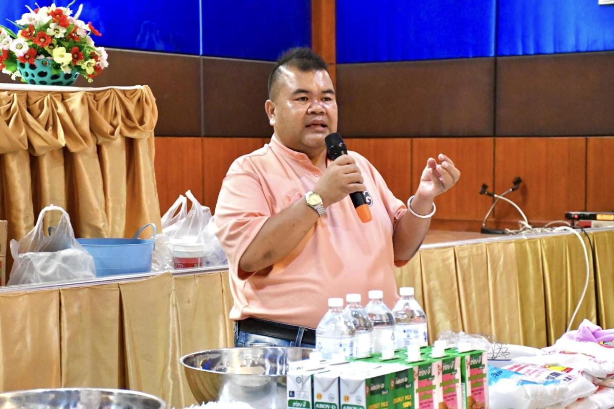 นายกองค์การบริหารส่วนจังหวัดตาก เป็นประธานในพิธีเปิดโครงการฝึกอบรมส่งเสริมการประกอบอาชีพสู้วิกฤต COVID-19 ประจำปีงบประมาณ 2566 รุ่นที่ 8 หลักสูตร “การทำขนมไทย”