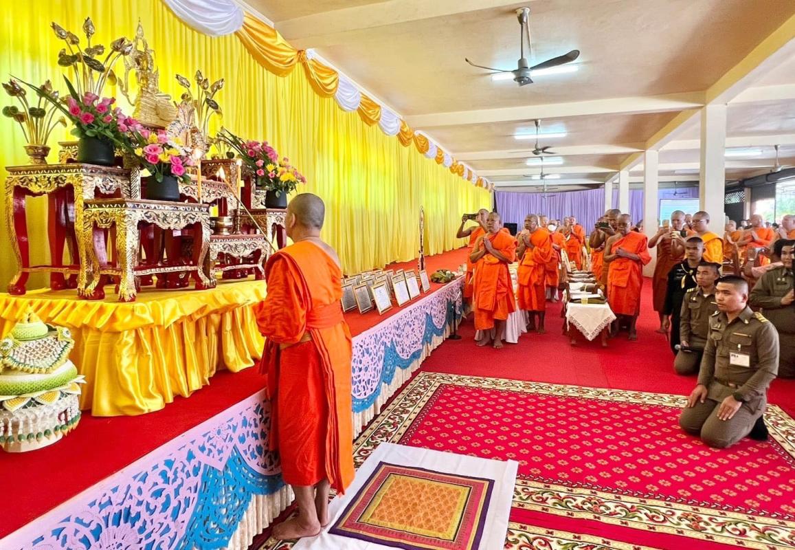 รองนายกองค์การบริหารส่วนจังหวัดตาก ร่วมลงพื้นที่ตรวจเยี่ยมและติดตามผลการดำเนินงานโครงการความปรองดองสมานฉันท์โดยใช้หลักธรรมทางพระพุทธศาสนา "หมู่บ้านรักษาศีล ๕" 