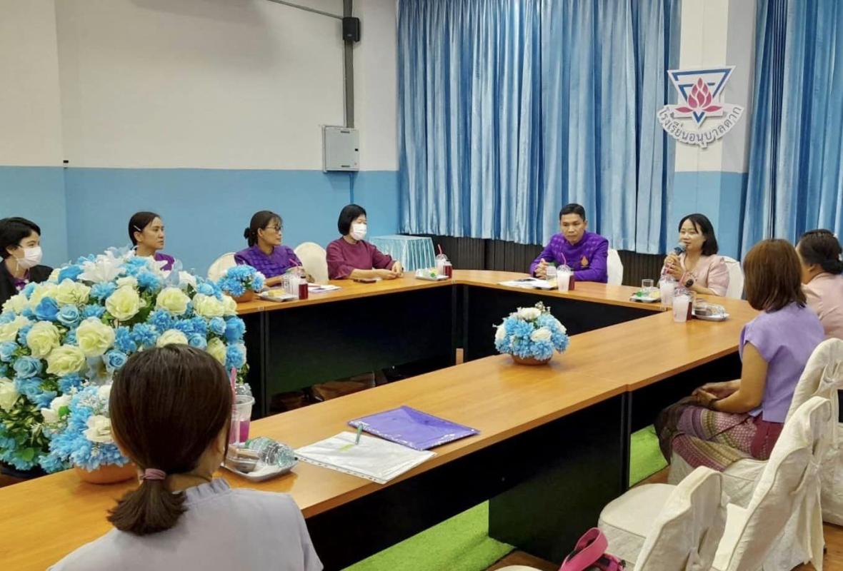 คณะอนุกรรมการการศึกษาขององค์การบริหารส่วนจังหวัดตาก ติดตามและประเมินผลโครงการตามแผนพัฒนาการศึกษา (พ.ศ.2566-2570) ขององค์การบริหารส่วนจังหวัดตาก
