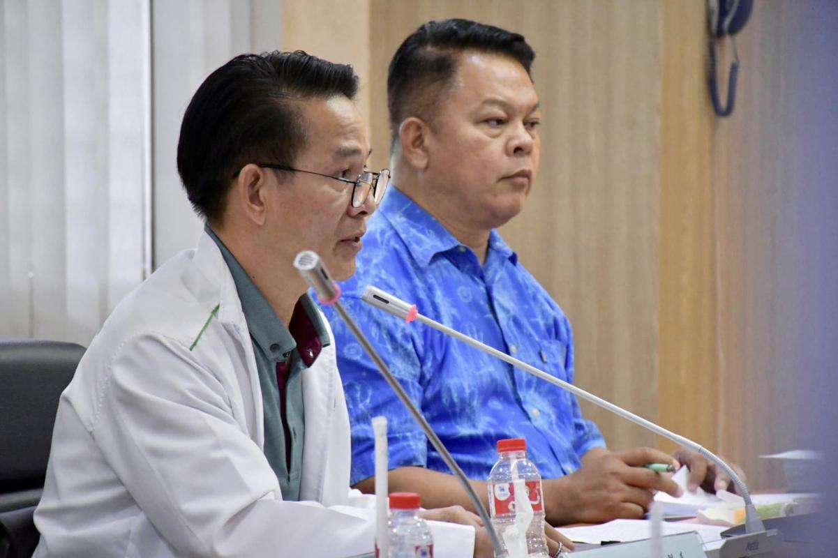 นายกองค์การบริหารส่วนจังหวัดตาก เป็นประธานการประชุมคณะกรรมการพิจารณาแผนใช้จ่ายเงินบำรุงโรงพยาบาลส่งเสริมสุขภาพตำบล ในสังกัดองค์การบริหารส่วนจังหวัดตาก ประจำปีงบประมาณ พ.ศ.2567