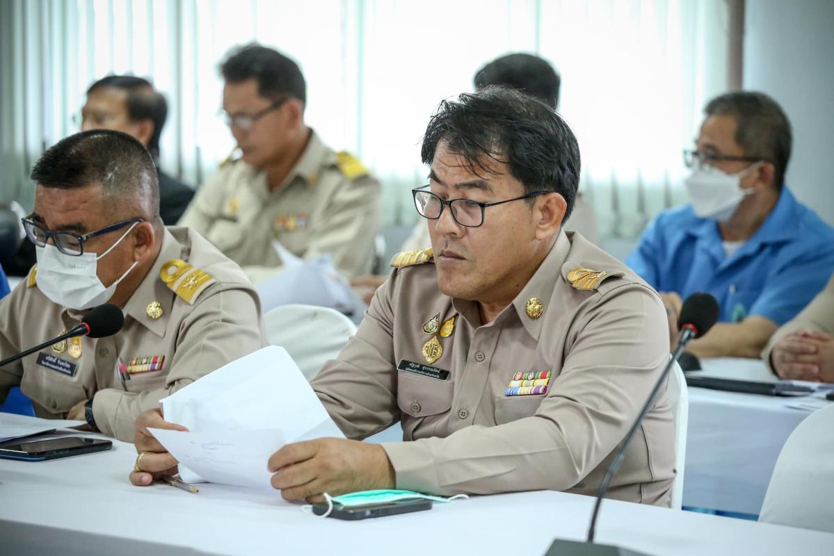 นายกองค์การบริหารส่วนจังหวัดตาก ร่วมให้การต้อนรับ พลเรือเอก พงษ์เทพ หนูเทพ องคมนตรีพร้อมด้วยคณะ และร่วมประชุม รับฟังการบรรยายสรุปสถานการณ์อุทกภัยในพื้นที่อำเภอสามเงา