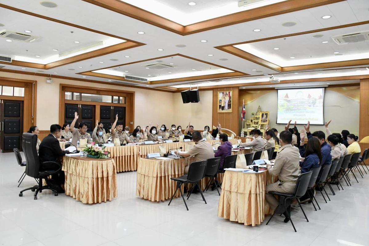  นายกองค์การบริหารส่วนจังหวัดตาก เป็นประธานการประชุมคณะกรรมการพัฒนาองค์การบริหารส่วนจังหวัดตาก ครั้งที่ 3/2566