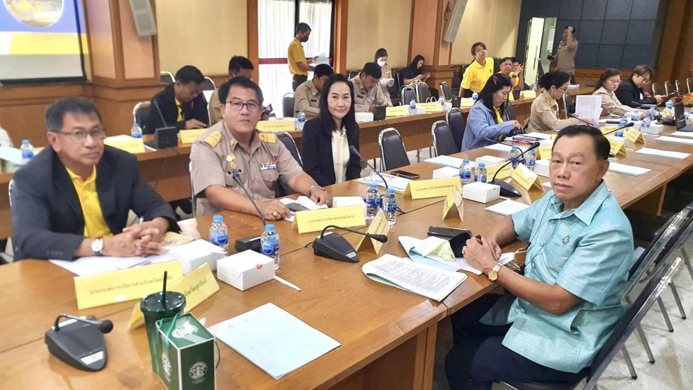 ปลัดองค์การบริหารส่วนจังหวัดตาก  เข้าร่วมประชุมคณะกรรมการบริหารงานกลุ่มจังหวัดแบบบูรณาการ (ก.บ.ก.) กลุ่มจังหวัดภาคเหนือตอนล่าง 1 ครั้งที่ 5/2566