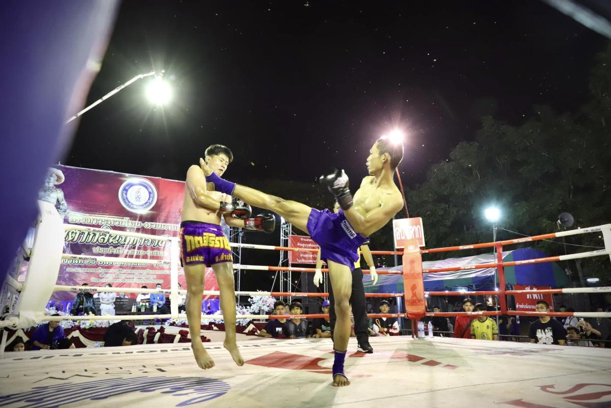 รองนายกองค์การบริหารส่วนจังหวัดตาก เป็นประธานในพิธีเปิดโครงการมวยไทย - มวยคาดเชือก งานตากสินมหาราชานุสรณ์ ประจำปี 2566 - 2567 