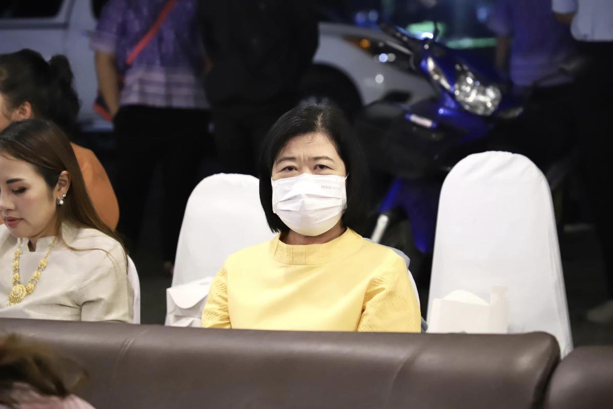 รองนายกองค์การบริหารส่วนจังหวัดตาก กล่าวรายงานวัตถุประสงค์ของการจัดงานตากสินมหาราชานุสรณ์