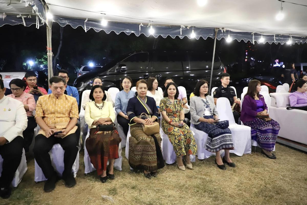 รองนายกองค์การบริหารส่วนจังหวัดตาก กล่าวรายงานวัตถุประสงค์ของการจัดงานตากสินมหาราชานุสรณ์