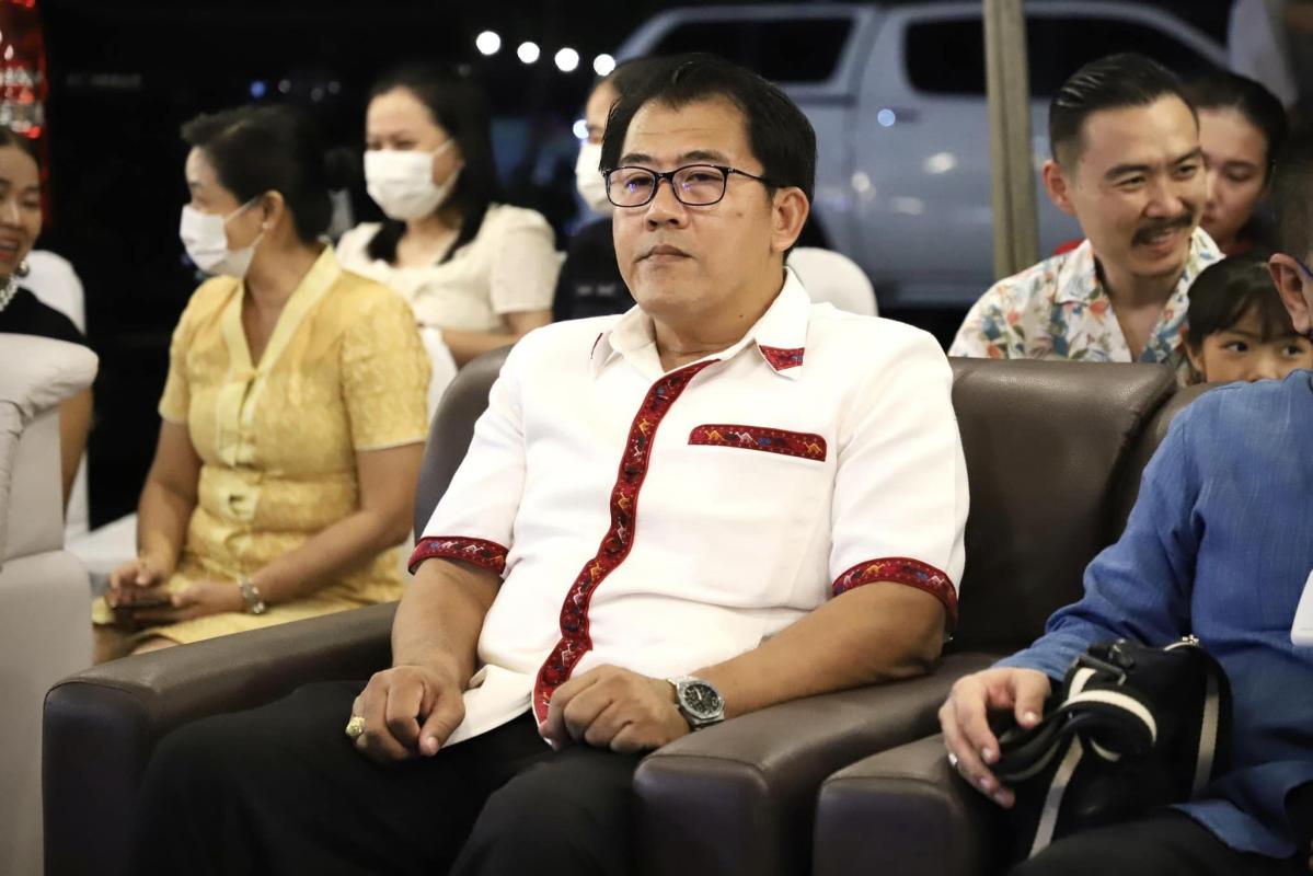 รองนายกองค์การบริหารส่วนจังหวัดตาก กล่าวรายงานวัตถุประสงค์ของการจัดงานตากสินมหาราชานุสรณ์