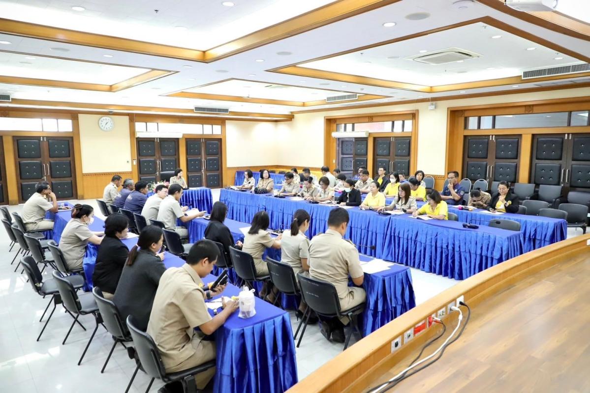 ผู้อำนวยการการเลือกตั้งประจำองค์การบริหารส่วนจังหวัดตาก เป็นประธานการประชุม ชี้แจงการจัดการเลือกตั้งนายกองค์การบริหารส่วนจังหวัดตาก