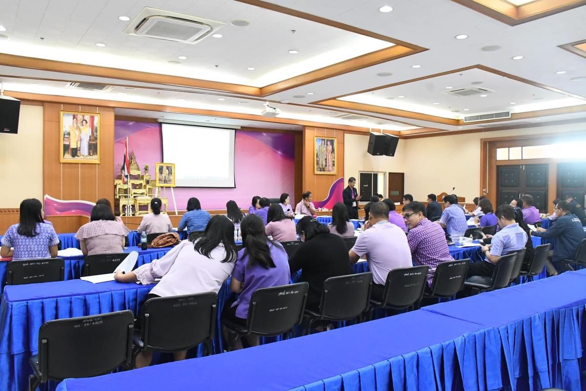 รองปลัดองค์การบริหารส่วนจังหวัดตาก เป็นประธานเปิดการประชุมหัวหน้าส่วนราชการและประชุม คณะทำงานการจัดการเลือกตั้งประจำองค์การบริหารส่วนจังหวัดตาก