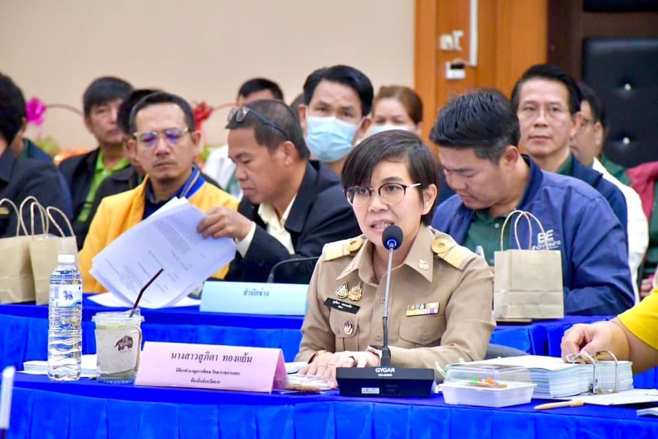 อบจ.ตาก จัดการประชุมการประเมินประสิทธิภาพและประสิทธิผลการปฏิบัติราชการฯ 