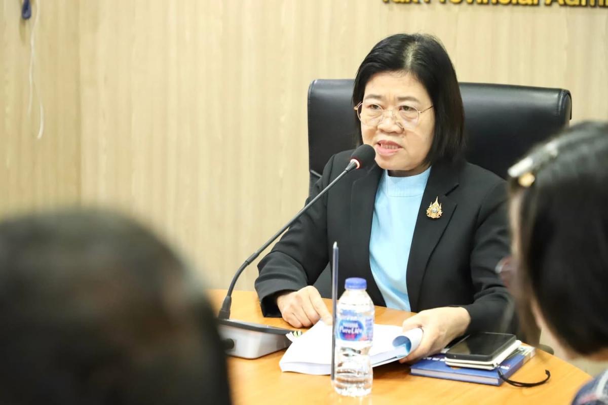 อบจ.ตาก จัดการประชุม คณะกรรมการบริหารความเสี่ยงขององค์การบริหารส่วนจังหวัดตาก ครั้งที่ 1/2568