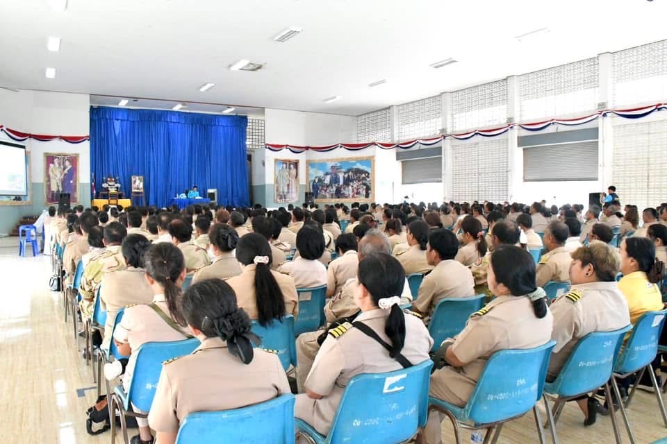 อบจ.ตาก เข้าร่วมการประชุมการนำนโยบายของรัฐบาลและกระทรวงมหาดไทยสู่การปฏิบัติงานในพื้นที่ อ.สามเงา และ อ.บ้านตาก จ.ตาก