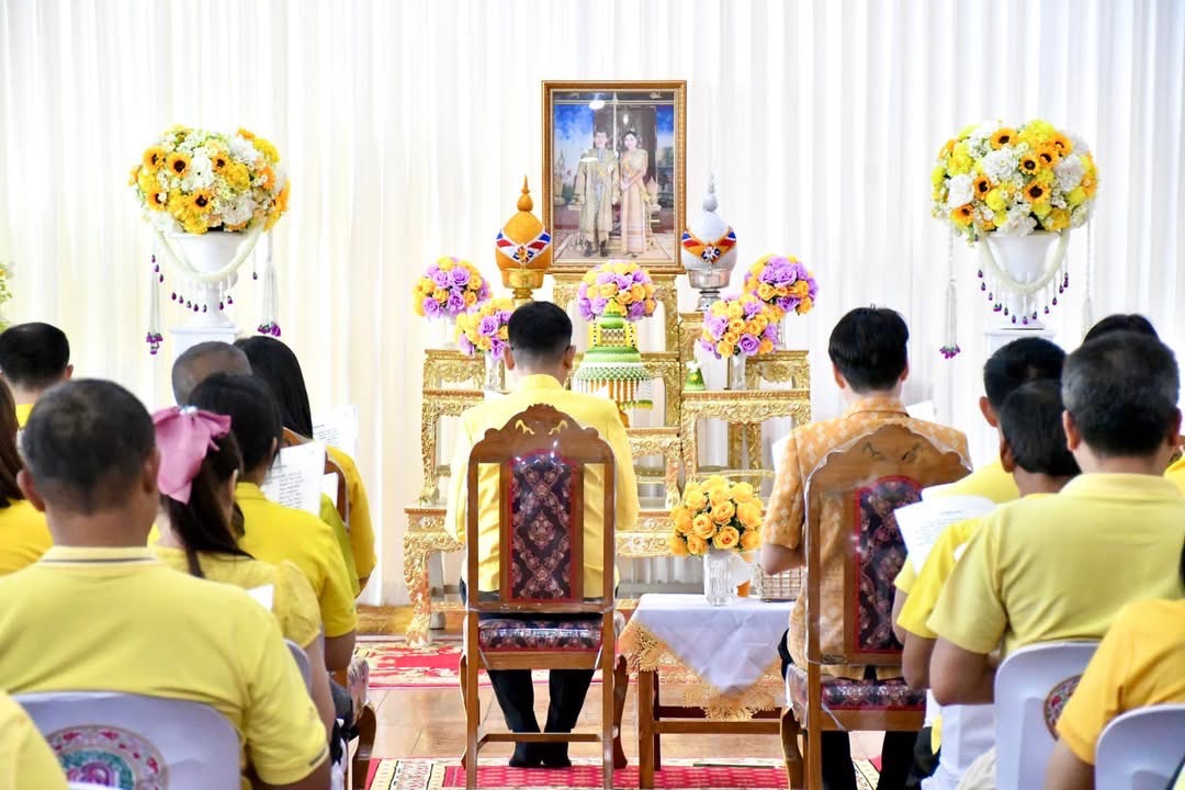 อบจ.ตาก เข้าร่วมพิธีเจริญ พระพุทธมนต์เฉลิมพระเกียรติถวายพระพรชัยมงคล แด่ พระบาทสมเด็จพระเจ้าอยู่หัว