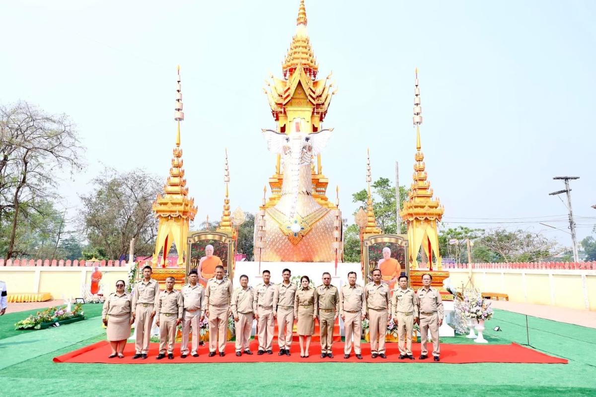 นายก อบจ.ตาก ร่วมพิธีสวดถอนสรีระสังขาร พระครูสุวิมลกิตฺติสาร