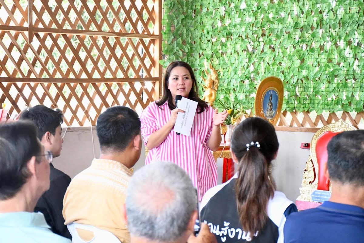 นายก อบจ.ตาก มอบเงินสมทบทุนสร้างศาลาอเนกประสงค์และที่ทำการชมรมผู้สูงอายุ บ้านแม่ปะกลาง ม.2 ต.แม่ปะ อ.แม่สอด จ.ตาก