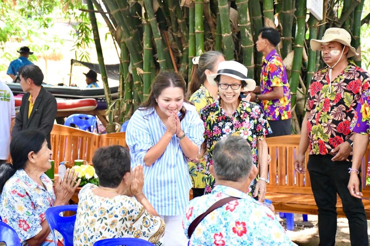 นายก อบจ.ตาก ร่วมโครงการจัดงานสืบสานประเพณีสงกรานต์ ต.เชียงทอง อ.วังเจ้า จ.ตาก