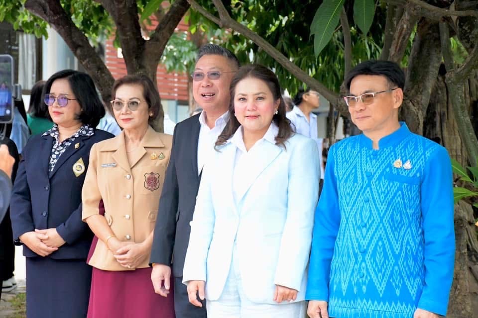 นายก อบจ.ตาก รับการตรวจเยี่ยมสถานีอนามัยเฉลิมพระเกียรติ 60 พรรษา นวมินทราชินี ต.แม่จะเรา อ.แม่ระมาด จ.ตาก