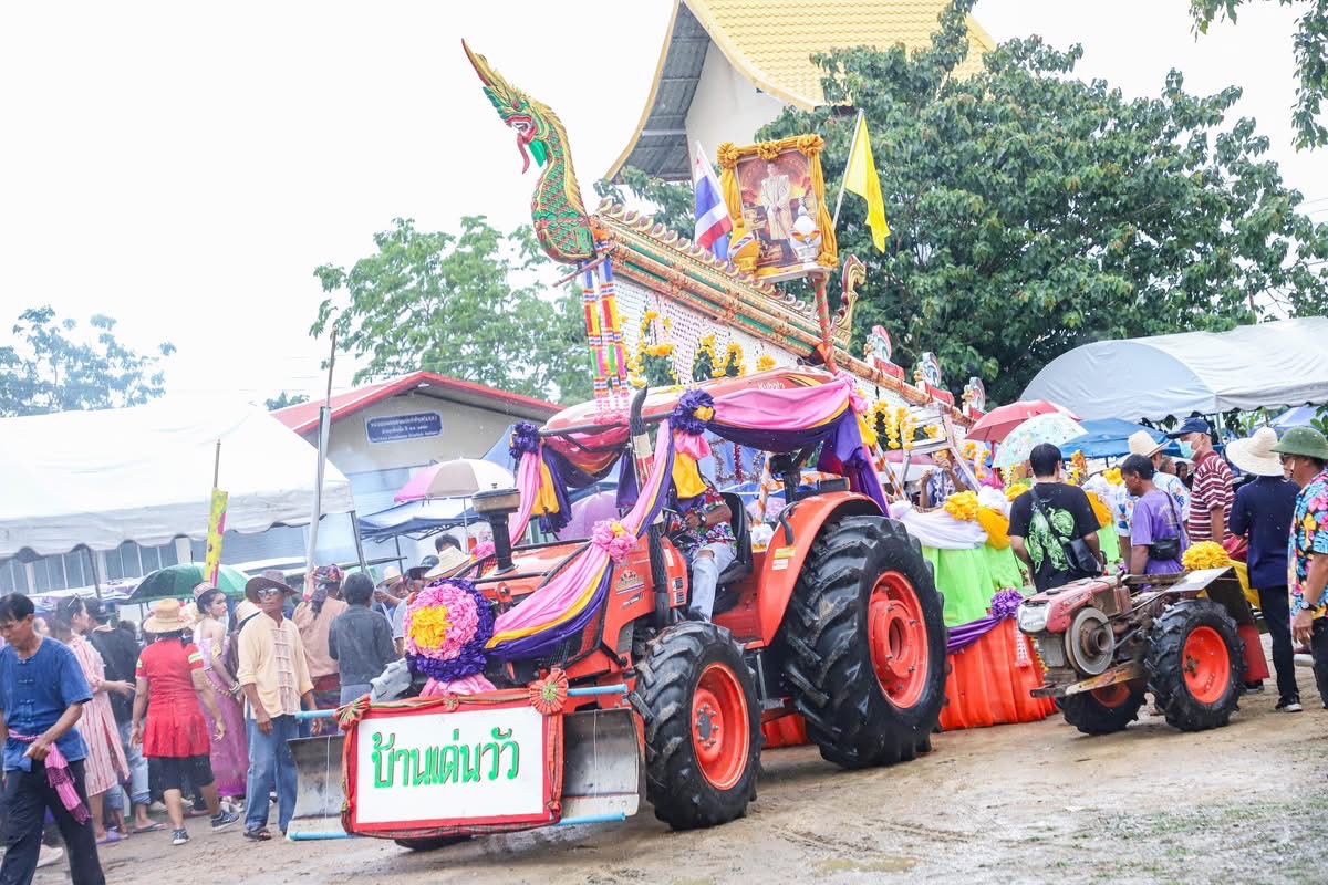  อบจ.ตาก  สนับสนุนงบประมาณเพิ่ม เป็นจำนวนเงิน 200,000 บาท ร่วมสืบสานประเพณีบุญบั้งไฟ