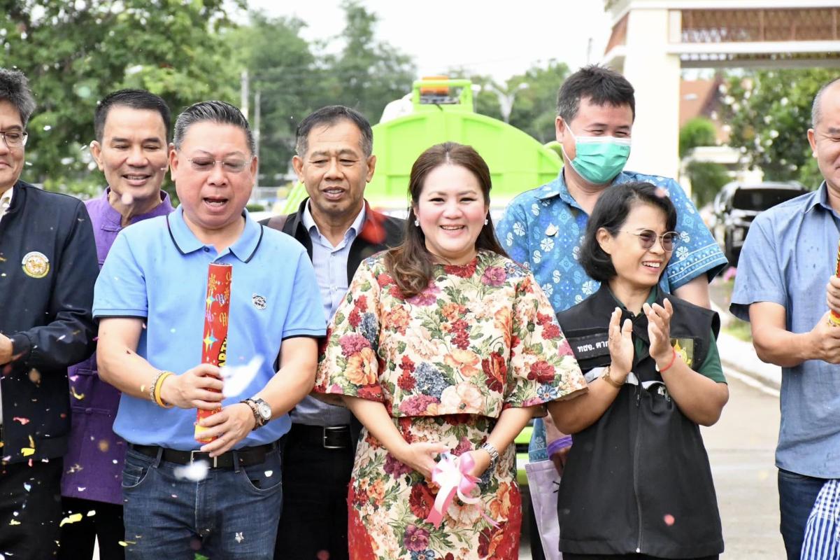 นายกองค์การบริหารส่วนจังหวัดตาก เป็นประธานเปิดโครงการบริหารจัดการขยะมูลฝอยรวมและของเสียอันตรายชุมชน ประจำปีงบประมาณ พ.ศ. 2568 