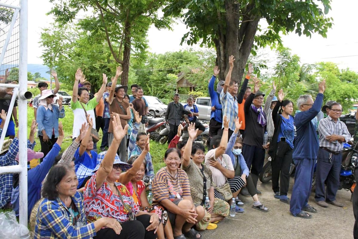 นายกจอย ลงพื้นที่บ้านท่าไผ่ ต.ยกกระบัตร อ.สามเงา