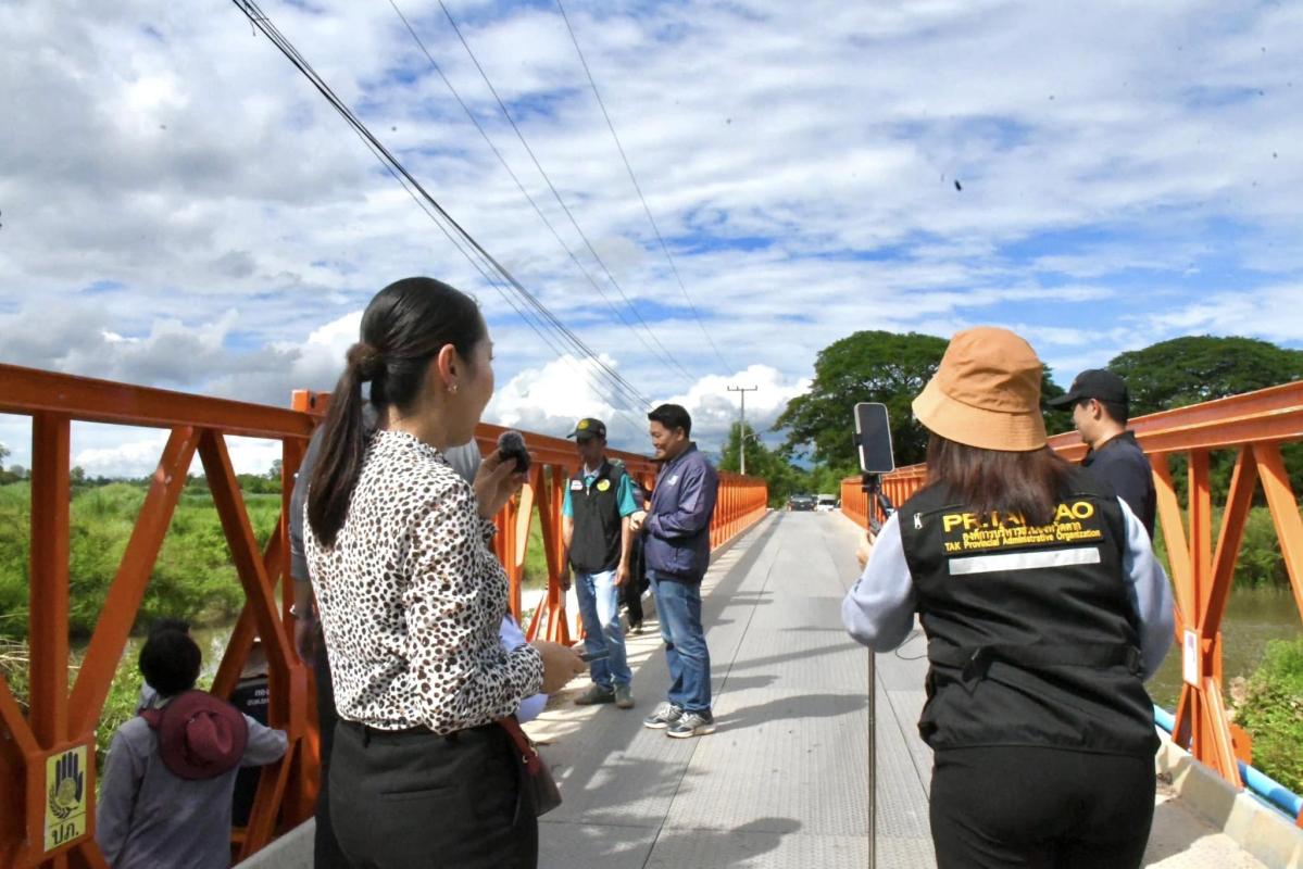 นายกจอย ลงพื้นที่บ้านท่าไผ่ ต.ยกกระบัตร อ.สามเงา