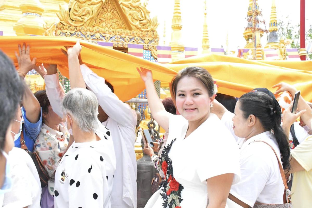 นายก อบจ.ตาก สนับสนุนงบประมาณ 50,000 บาท จัดงานประเพณีขึ้นธาตุเดือนเก้า (เหนือ) ประจำปี 2568