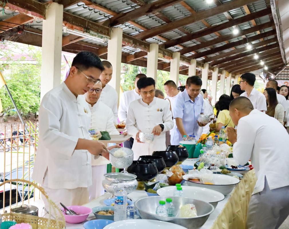 อบจ.ตาก เข้าร่วมสัปดาห์ส่งเสริมพระพุทธศาสนา เนื่องในเทศกาลวันอาสาฬหบูชาและเข้าพรรษา ประจำปี พุทธศักราช 2568 วันที่ 10 กรกฎาคม 2568