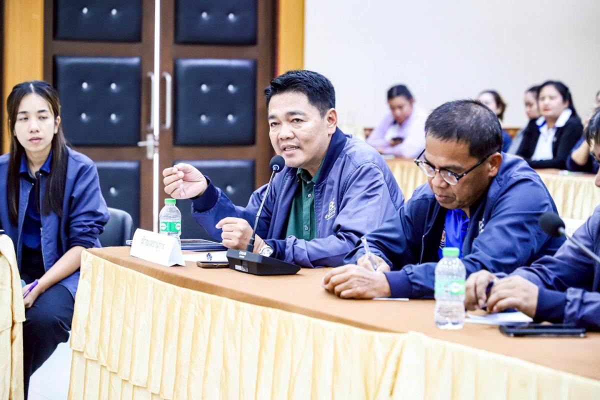นายก อบจ.ตาก (นายกจอย) เป็นประธานการประชุม การจัดทำแผนการใช้เครื่องจักรกลขององค์การบริหารส่วนจังหวัดตาก ในปีงบประมาณ พ.ศ. 2569 ของเขต 4 อำเภอฝั่งตะวันออก