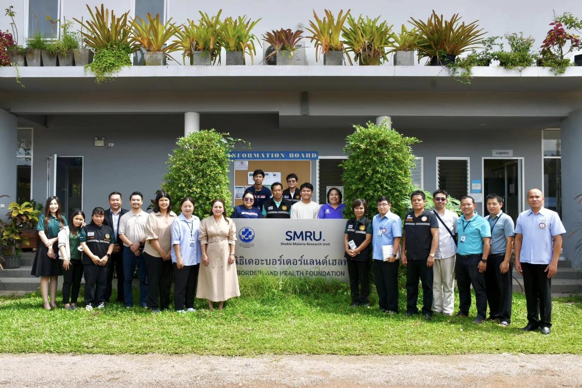 นายก อบจ.ตาก (นายกจอย) เยี่ยมชมศูนย์ SMRU อ.แม่ระมาด จ.ตาก