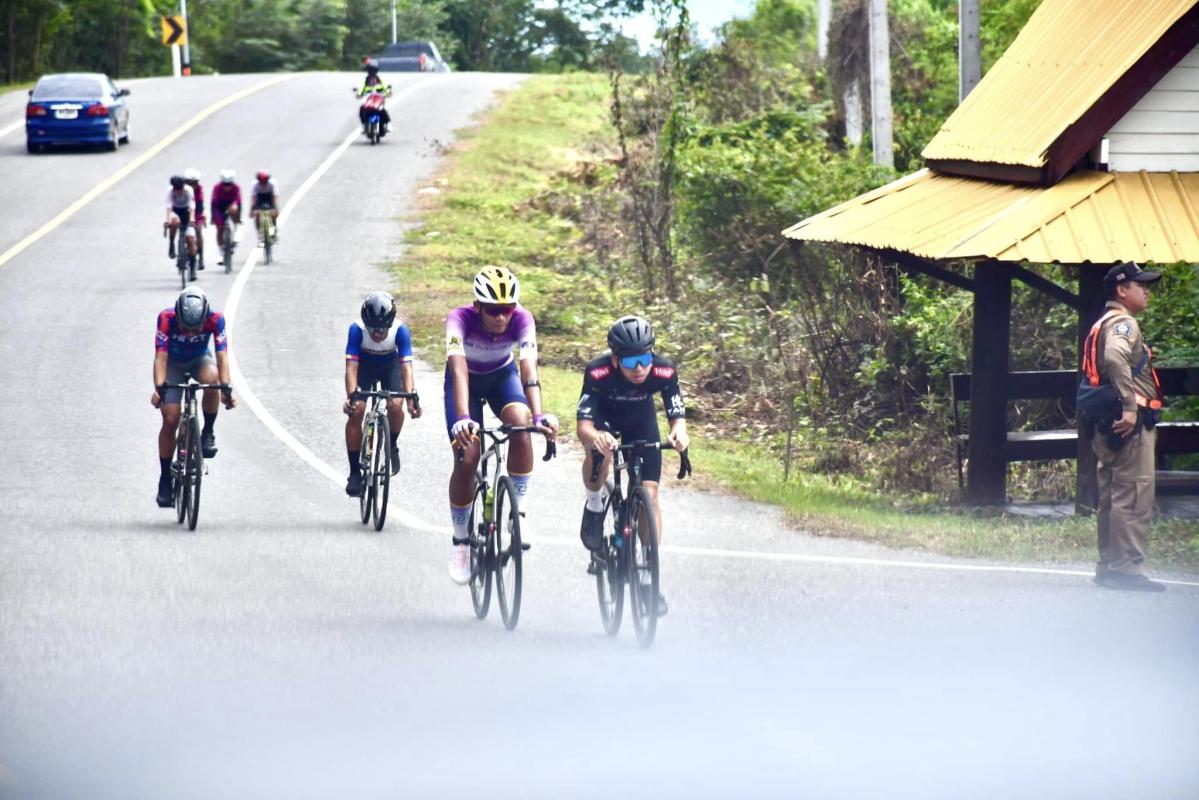 นายกจอย (นายก อบจ.ตาก) ร่วมกิจกรรมแข่งขันจักรยานประเภทถนน ชิงแชมป์ประเทศไทย ชิงถ้วยพระราชทาน “คิงส์ภูมิพล” ประจำปี 2568 ณ เขื่อนภูมิพล